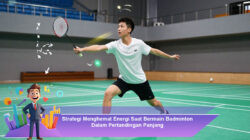 Strategi Menghemat Energi Saat Bermain Badminton Dalam Pertandingan Panjang