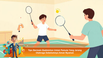 Tips Bermain Badminton Untuk Pemula Yang Jarang Olahraga Sebelumnya Aman Nyaman