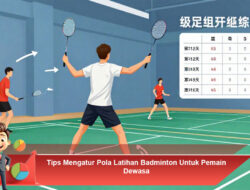 Tips Mengatur Pola Latihan Badminton Untuk Pemain Dewasa