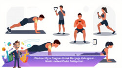 Workout Gym Ringkas Untuk Menjaga Kebugaran Meski Jadwal Padat Setiap Hari