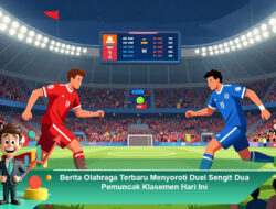 Berita Olahraga Terbaru Menyoroti Duel Sengit Dua Pemuncak Klasemen Hari Ini