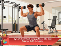 Gym Workout Untuk Menjaga Massa Otot Saat Program Diet Sehat Alami