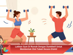 Latihan Gym Di Rumah Dengan Dumbbell Untuk Membentuk Otot Tubuh Secara Efektif