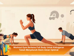 Workout Gym Bertema Full Body Untuk Kebugaran Tubuh Menyeluruh Alami Aman Optimal