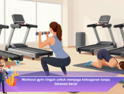 Workout Gym Ringan untuk Menjaga Kebugaran Tanpa Tekanan Berat
