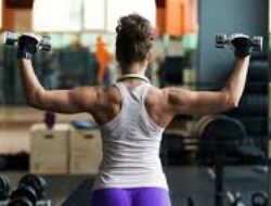 Gym Workout Dengan Dumbbell Untuk Menguatkan Otot Lengan Punggung Dan Dada Optimal
