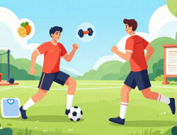 Tips Menjaga Berat Badan Ideal Atlet Sepak Bola Selama Masa Libur Kompetisi