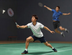 Strategi Menghadapi Lawan Yang Memiliki Pukulan Smash Sangat Kencang Dan Tajam
