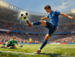 Teknik Melakukan Tendangan Bebas Yang Akurat Dan Mematikan Bagi Kiper Lawan