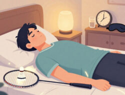 Pentingnya Istirahat Cukup Bagi Pemain Badminton Sebelum Menghadapi Turnamen Besar Besok